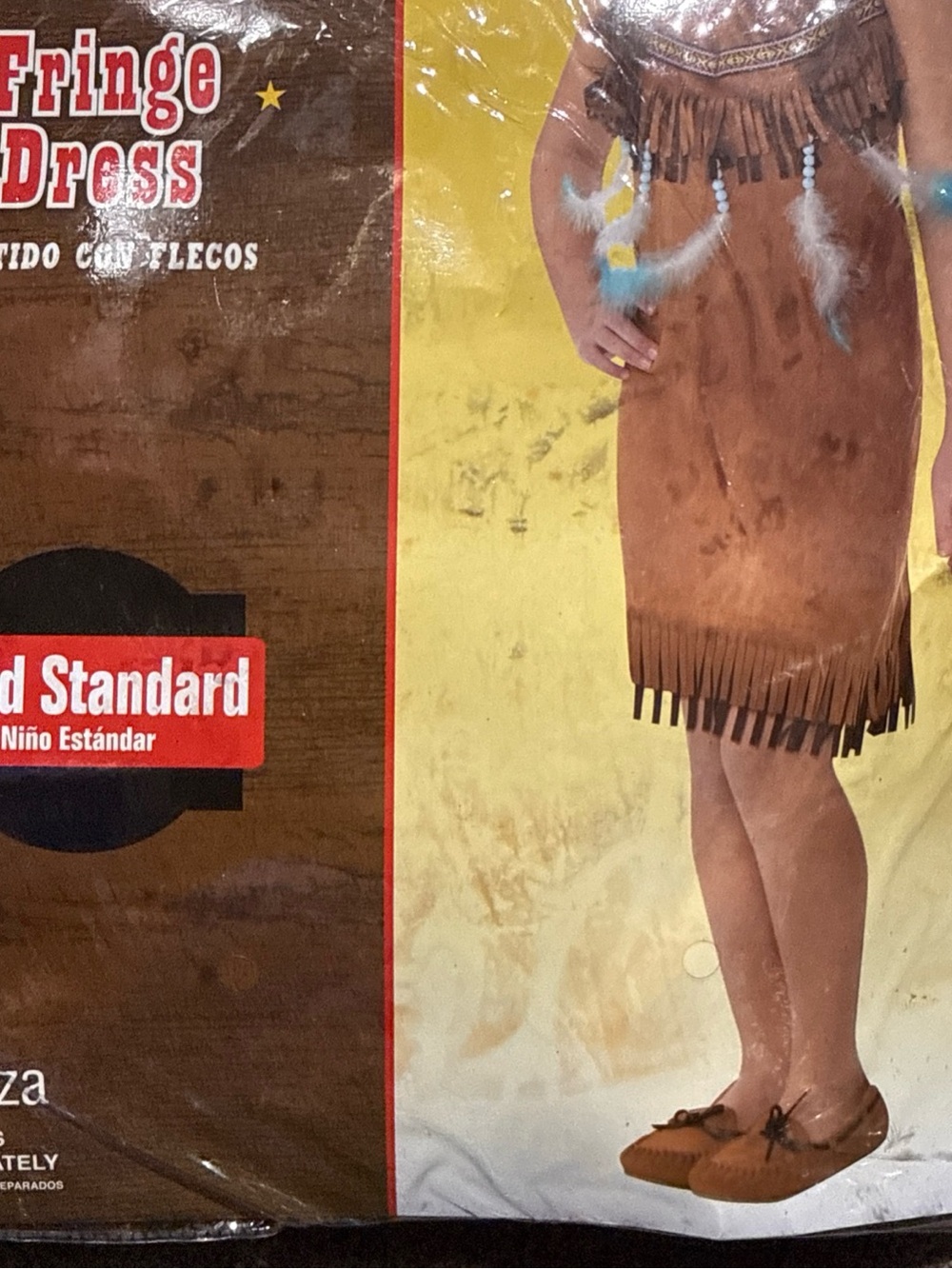 Amscan Western Fringe Dress costume Halloween- Child Standard - Picture 4 of 8